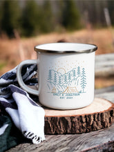 Load image into Gallery viewer, Personalised Couples Camping Mug