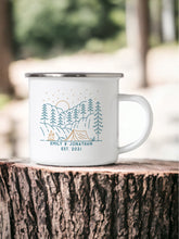 Load image into Gallery viewer, Personalised Couples Camping Mug