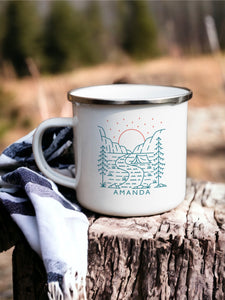 Personalised Camping Mug