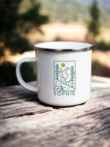 Personalised Camping Mug