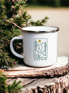 Personalised Camping Mug