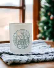 Load image into Gallery viewer, Cabin in the woods Glass Candle Votive