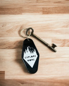 Explore more retro motel style keyring