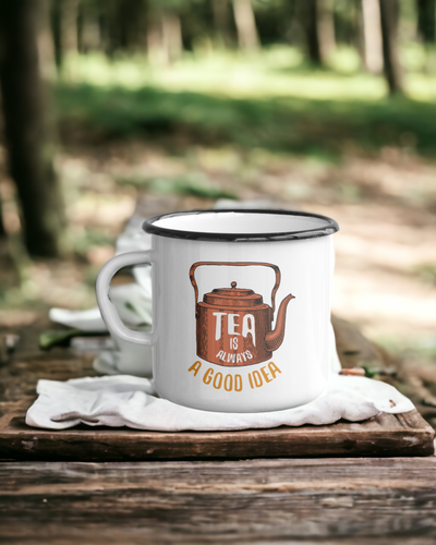 Tea is always a good idea - Ceramic Camper
