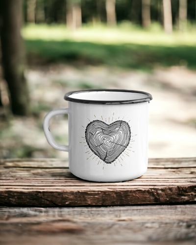 Forest heart - Ceramic Camper