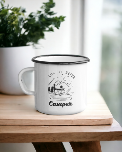 Life is better in a camper - Ceramic Camper