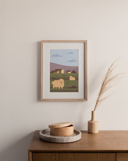 Yorkshire, Places to Go Print