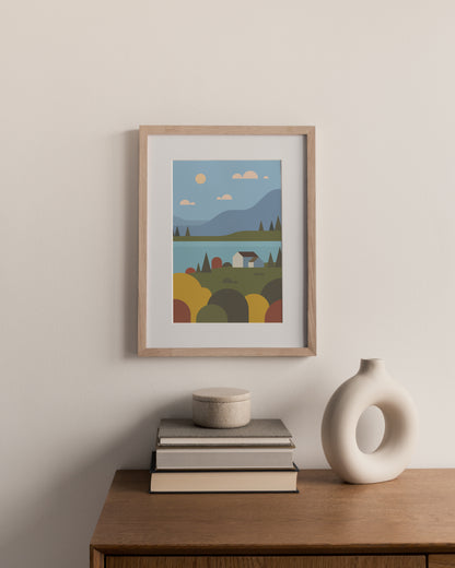 The Lakes, Places to Go Print