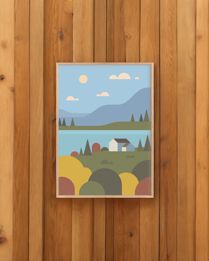 The Lakes, Places to Go Print