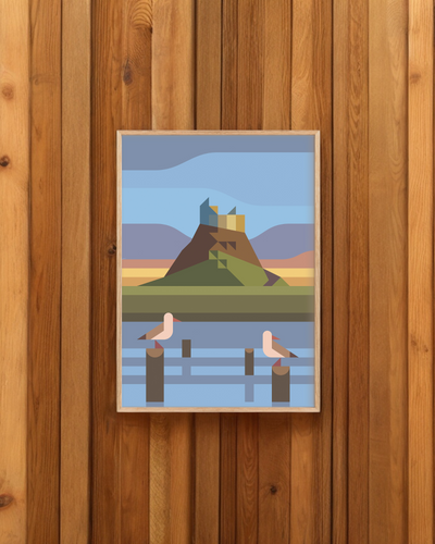 Lindisfarne, Places to Go A5 Print