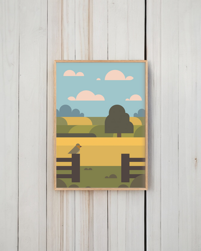 Suffolk, Places to Go A5 Print
