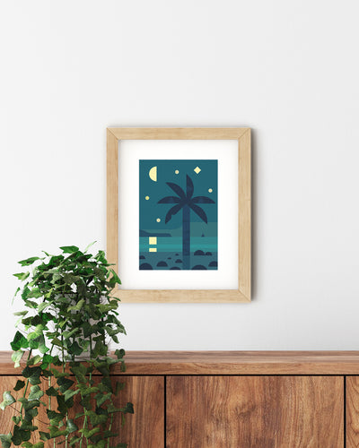 Hawaii, Places to Go A5 Print