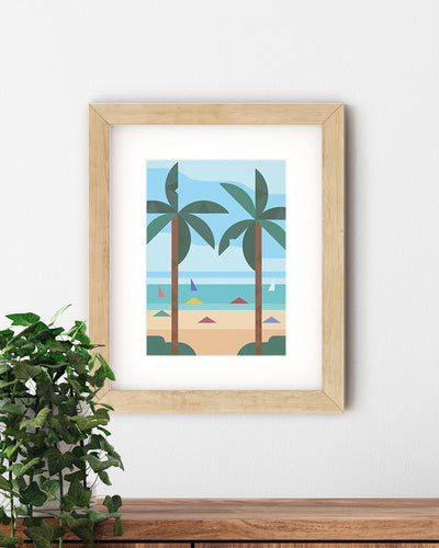 Hawaii, Places to Go A5 Print