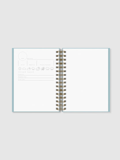 Camping Hardback Journal