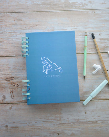 Swimming, Hardback Journal