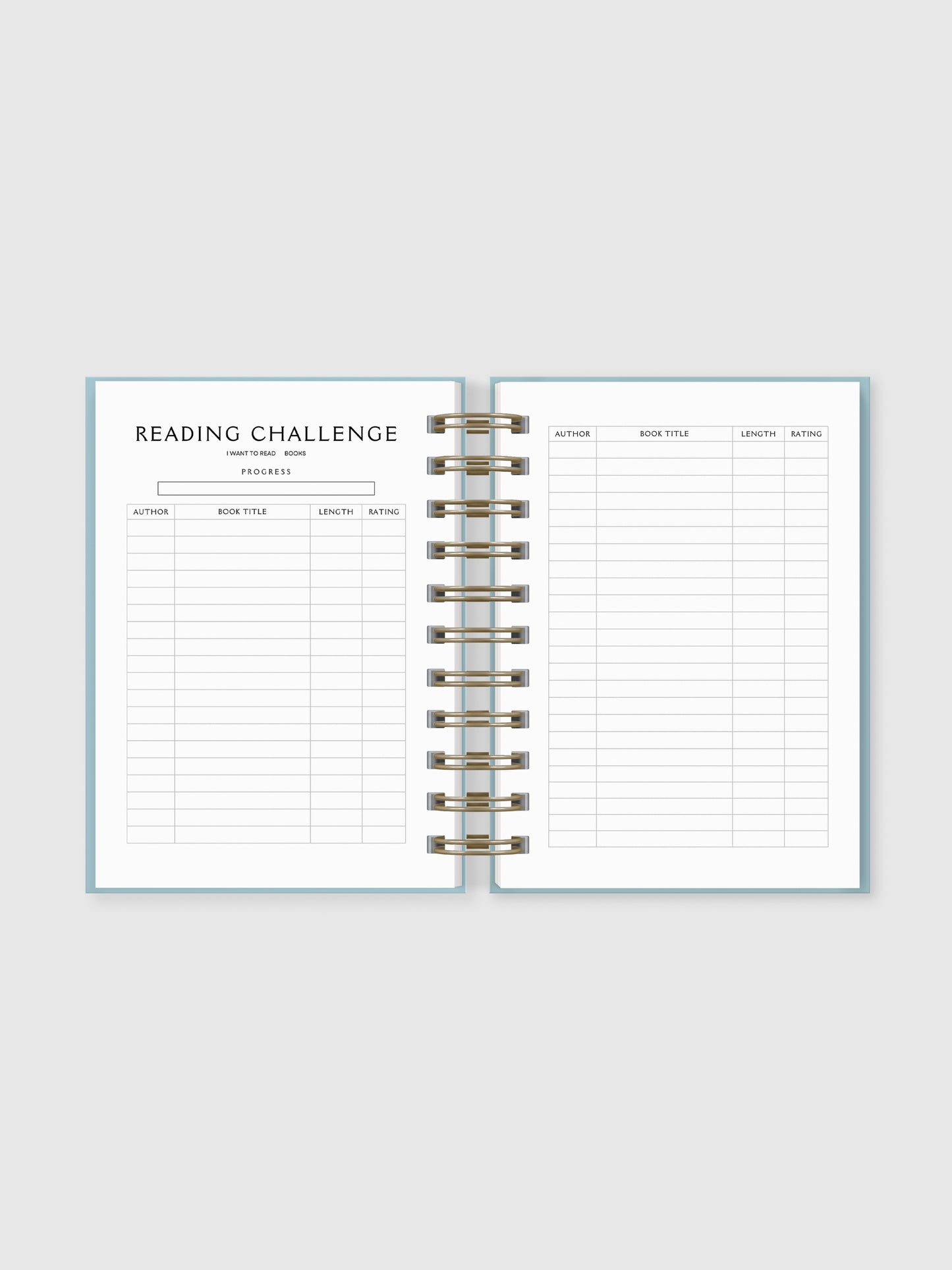 Read More Books Hardback Reading Journal