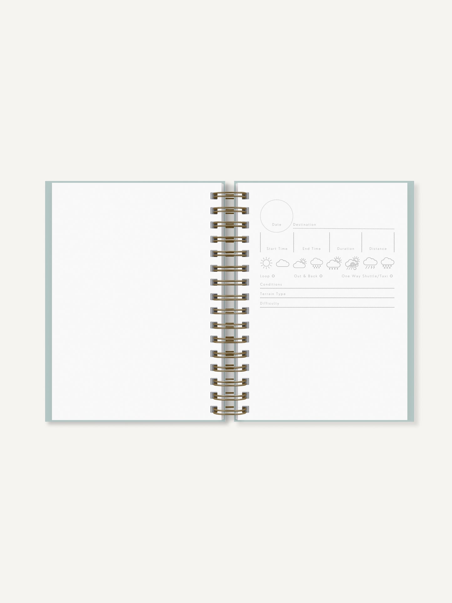 Hiking, Hardback Journal
