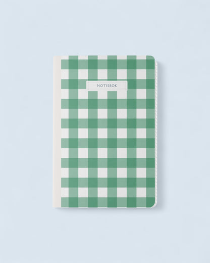 Green Gingham Exercise Pad - Mid