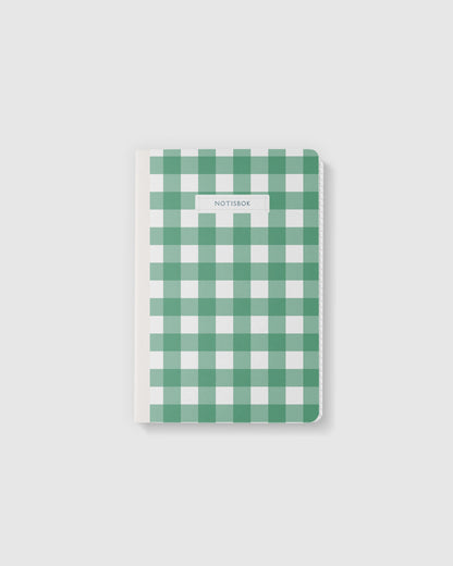 Green Gingham Exercise Pad - Mid