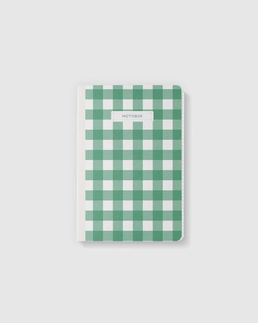 Green Gingham Exercise Pad - Mid