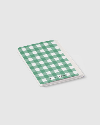 Green Gingham Exercise Pad - Mid