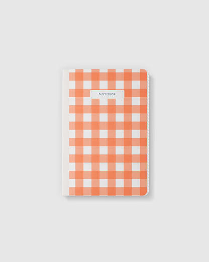 Red Gingham Exercise Pad - Small