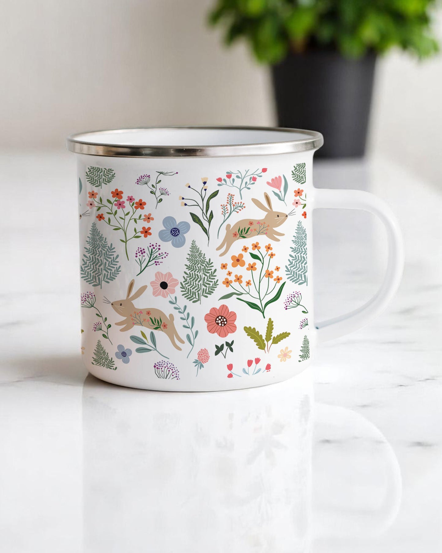 Wild Whimsy Camping Mug