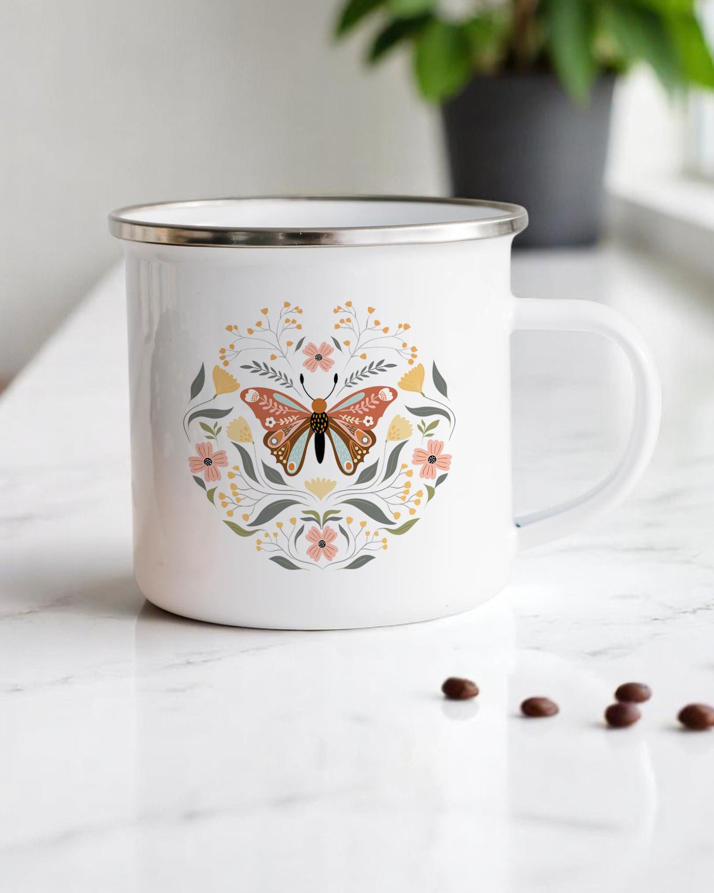Wild Whimsy Camping Mug