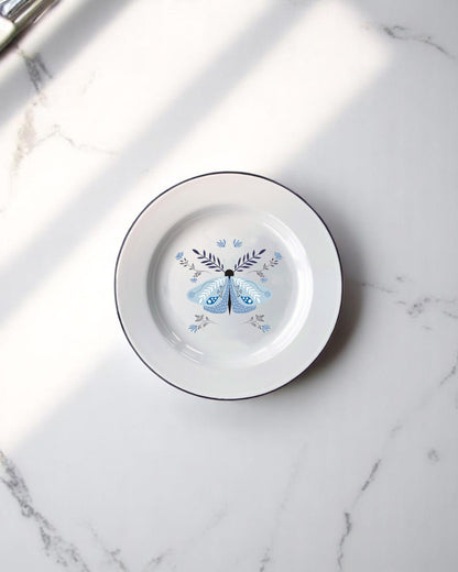 Butterfly, Wild & Whimsy Enamel Plate