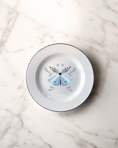 Butterfly, Wild & Whimsy Enamel Plate