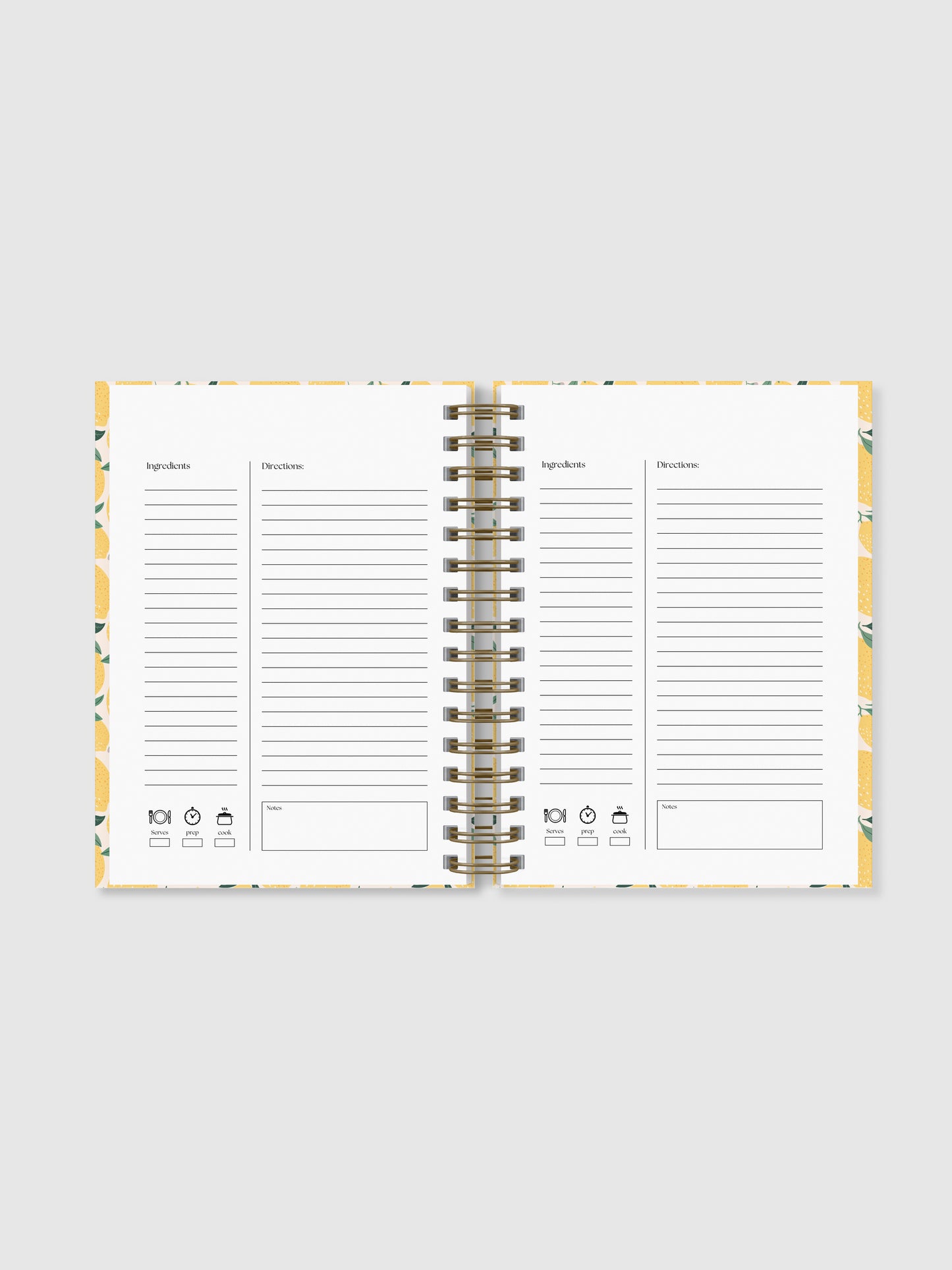 Recipes, Hardback Recipe Journal