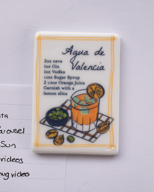 Agua de Valencia Fridge Magnet