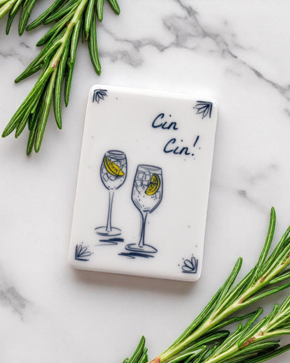 Cin Cin! Fridge Magnet