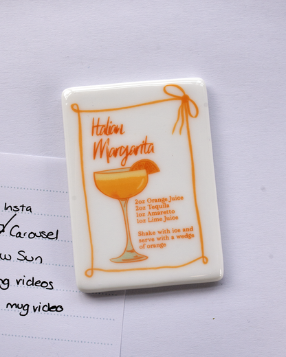 Italian Margarita Fridge Magnet