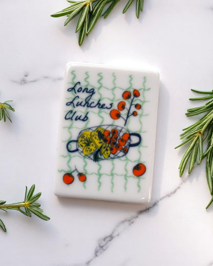 Long lunches club Fridge Magnet