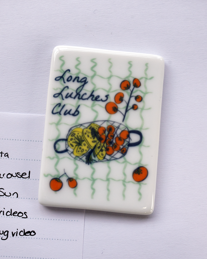 Long lunches club Fridge Magnet