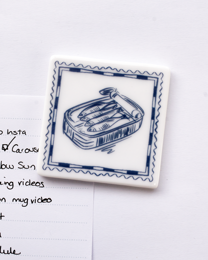 Sardines Fridge Magnet