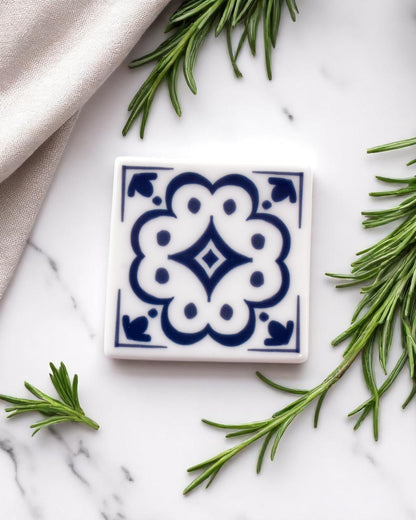 Azulejo Inspired Fridge Magnet