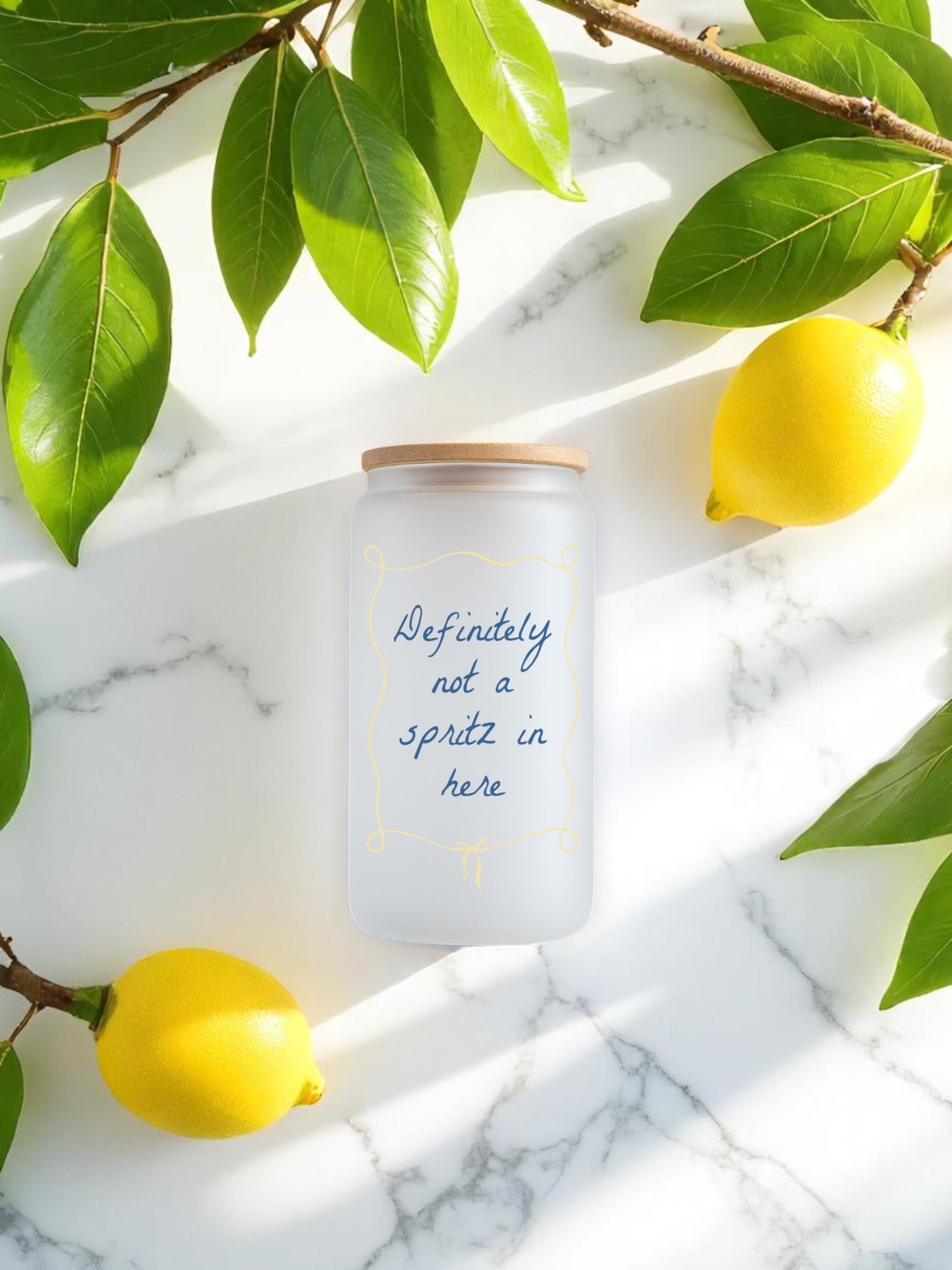 Definitely Not A Spritz In Here Tumbler
