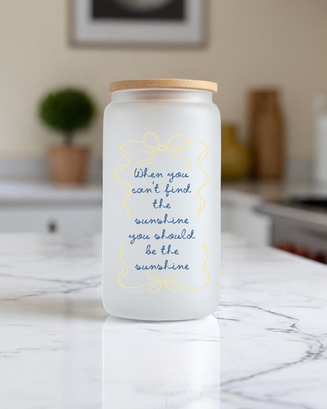 When you can't find the sunshine you should be the sunshine Tumbler