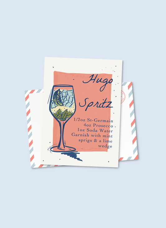Hugo Spritz Postcard