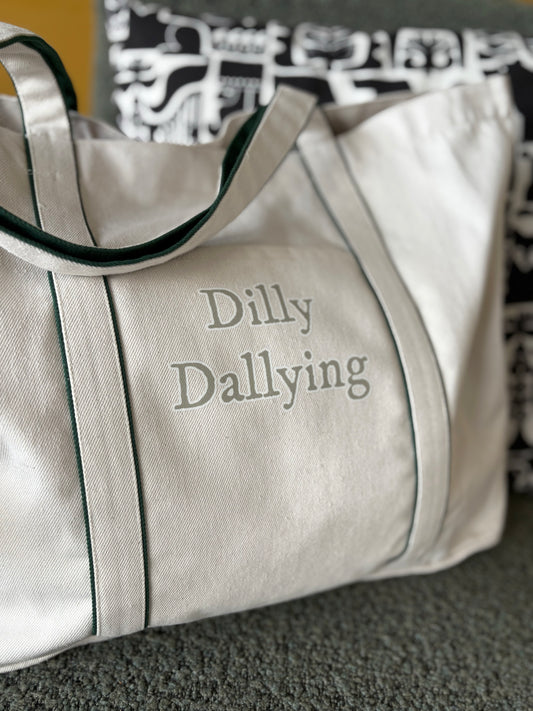 Dilly Dallying - Heatherfall Tote Bag