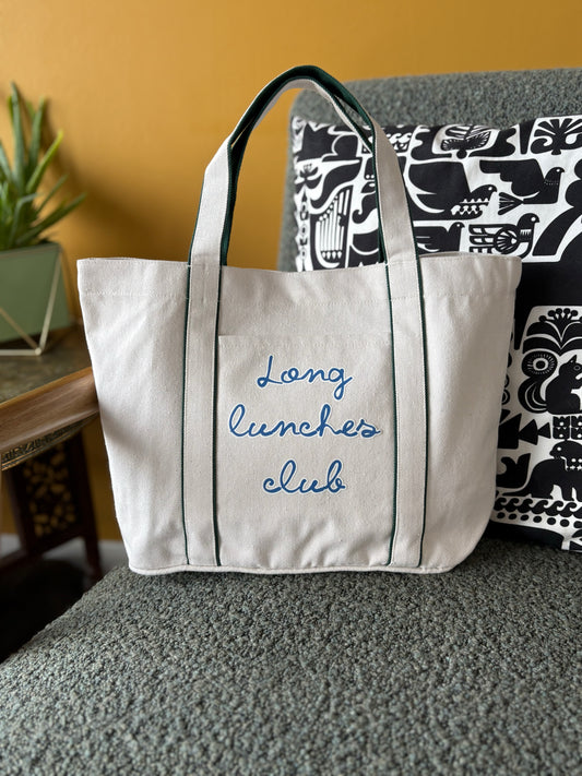 Long lunches club - Heatherfall Tote Bag