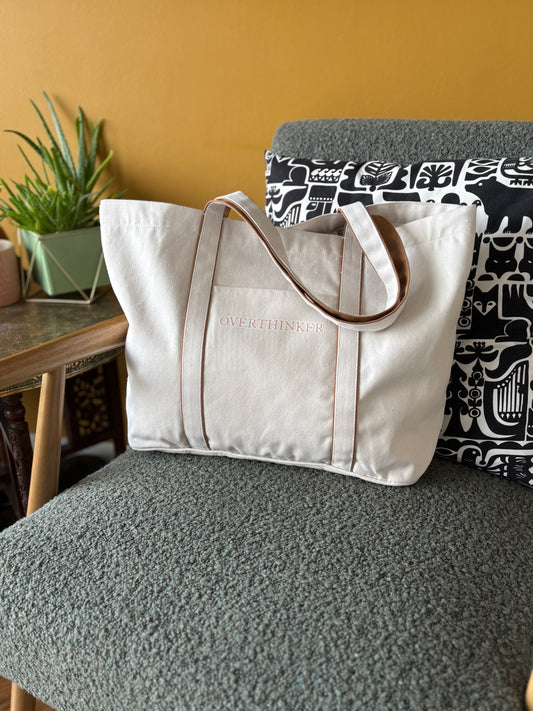 Overthinker - Heatherfall Tote Bag