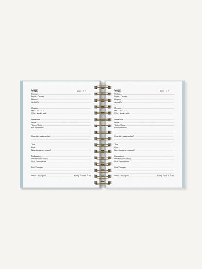 Wine Journal - A5 Hardback Journal