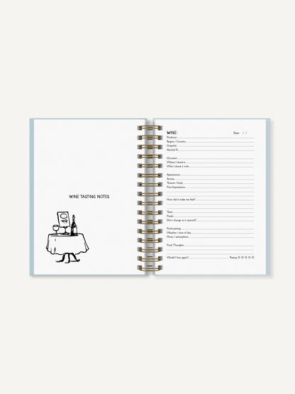 Wine Journal - A5 Hardback Journal