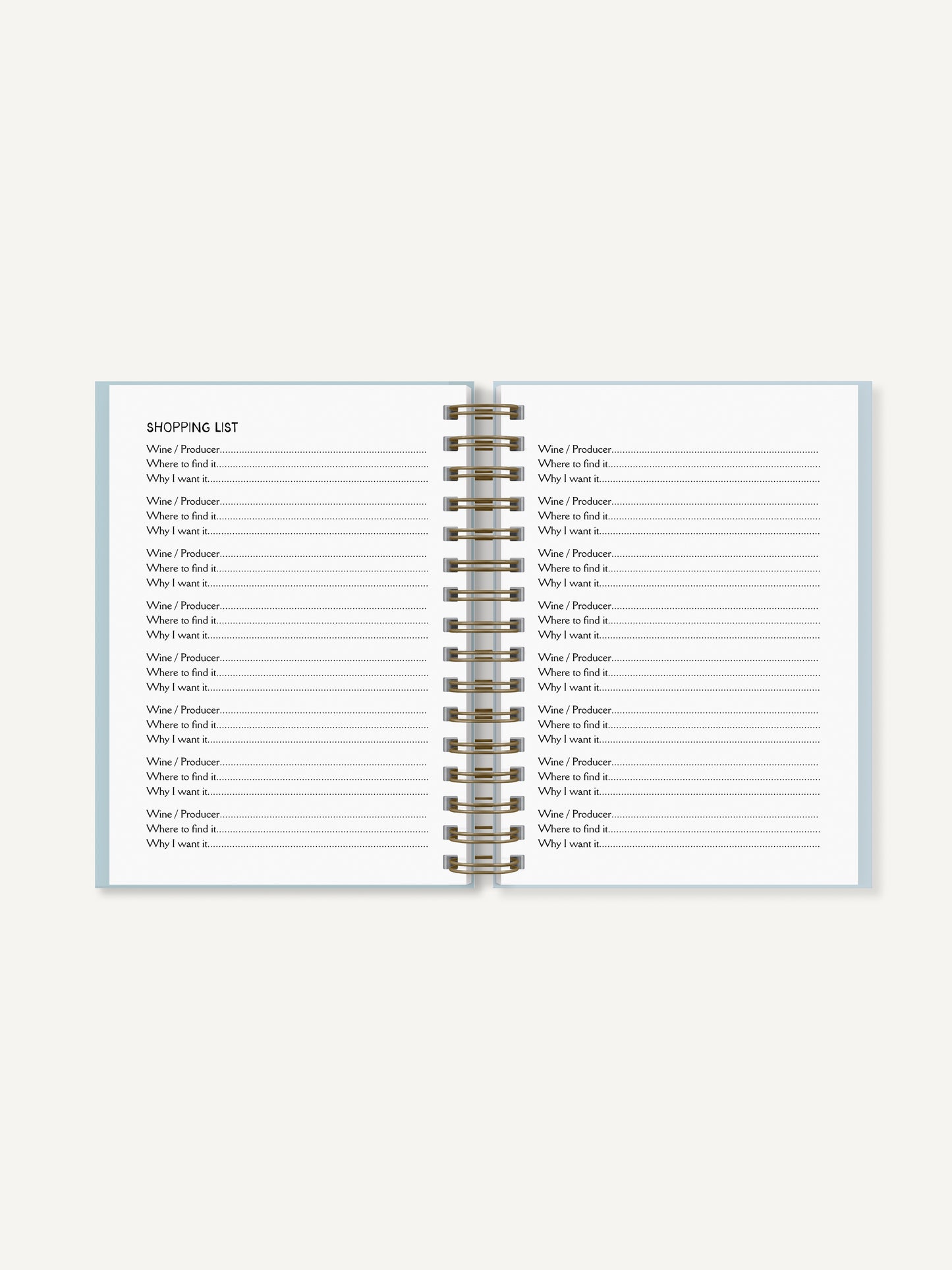 Wine Journal - A5 Hardback Journal