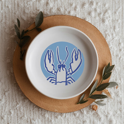 Lobster ceramic plate