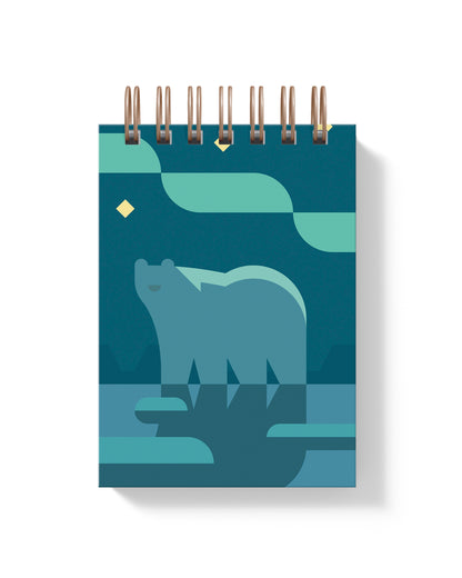 Polar Bear, Mini Jotter Notebook