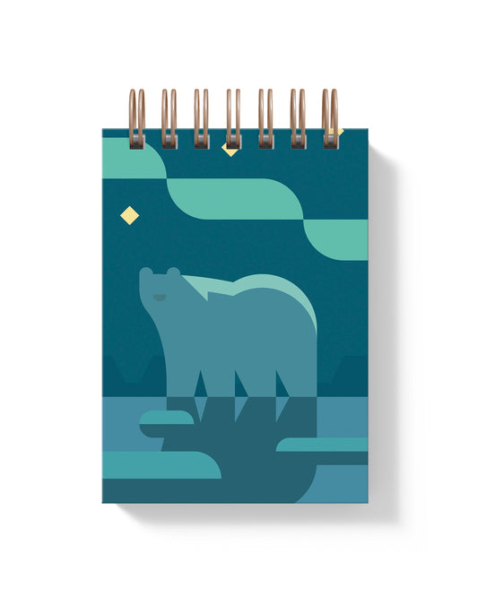 Polar Bear, Mini Jotter Notebook